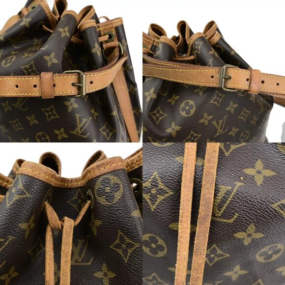 LOUIS VUITTON Noe GM Drawstring Shoulder Bag Monogram Leather BN - Picture 7 of 16